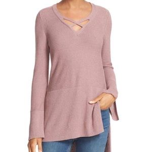 Free People Criss Cross Sweater